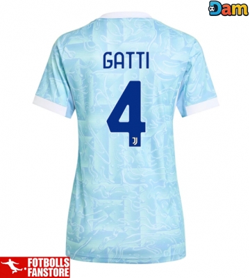 Juventus Federico Gatti #4 Bortatröja Dam 2025-26 Kortärmad